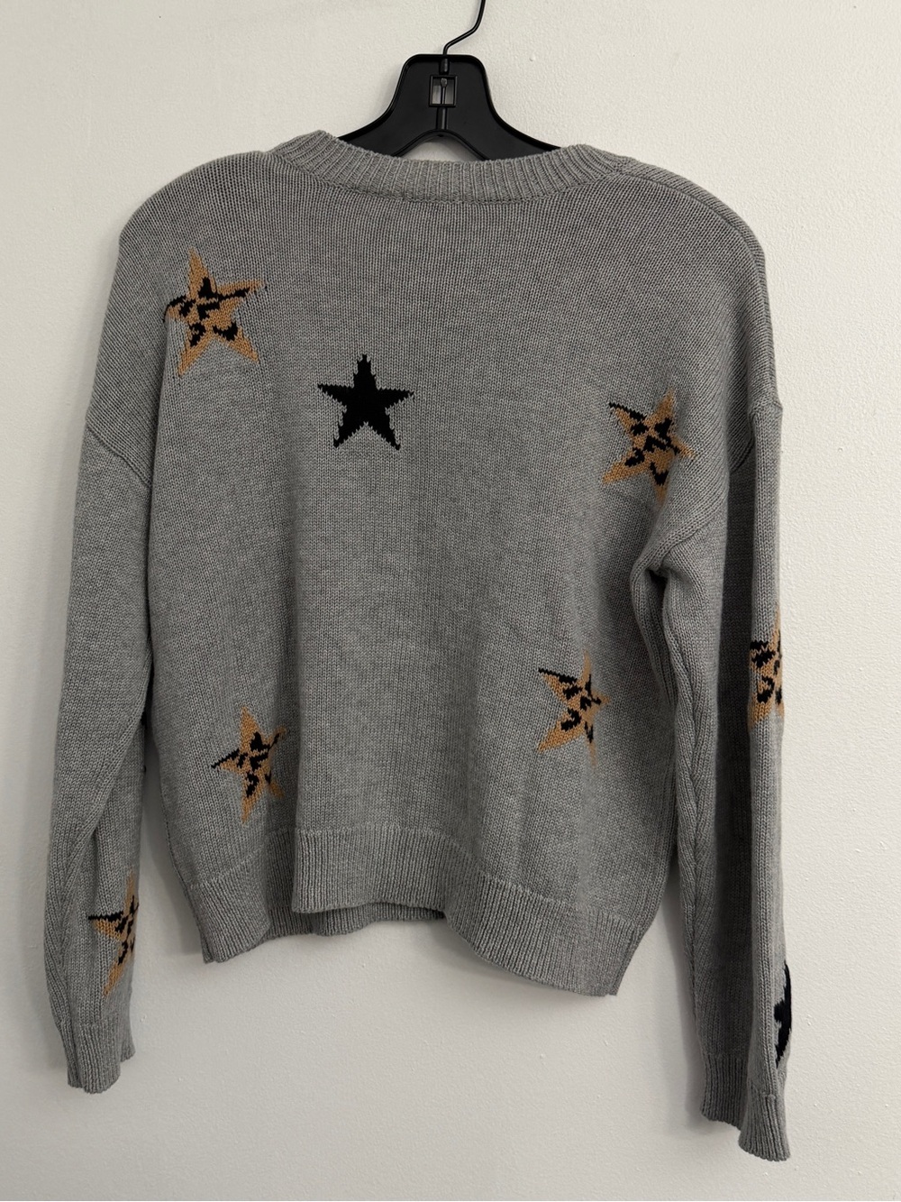 Rails Perci Star Gray Sweater Size XS Cotton/cashmere Blend - Picture 5 of 9